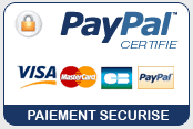 Paiement sécurisé par carte bancaire ou compte PayPal